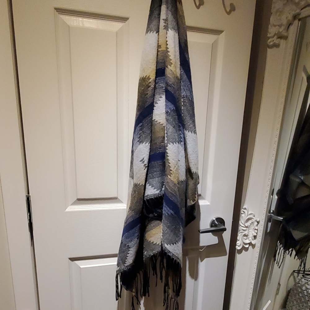 Open front poncho